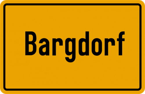 Ortsschild Bargdorf