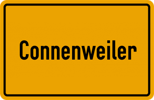Ortsschild Connenweiler