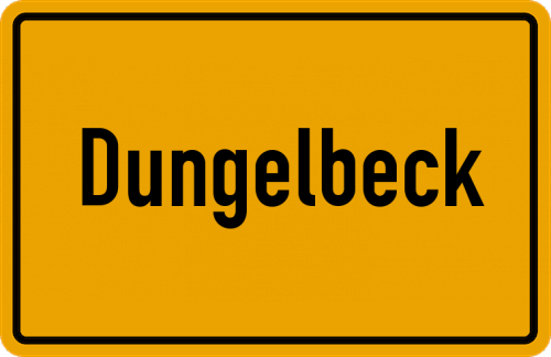 Ortsschild Dungelbeck