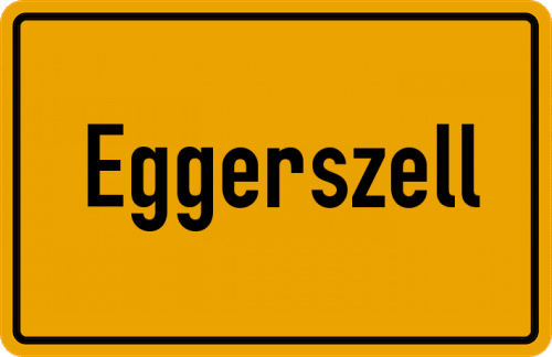 Ortsschild Eggerszell