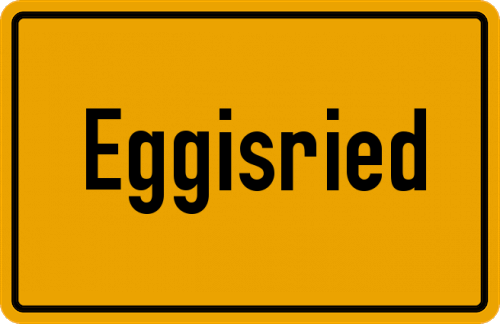 Ortsschild Eggisried
