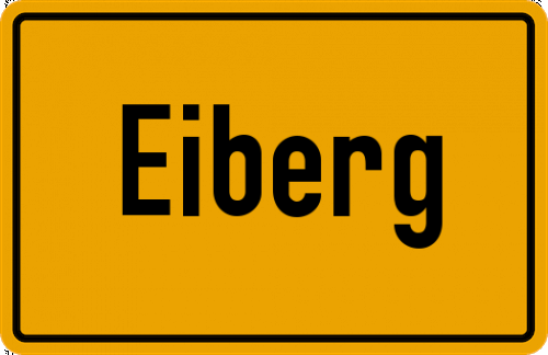 Ortsschild Eiberg