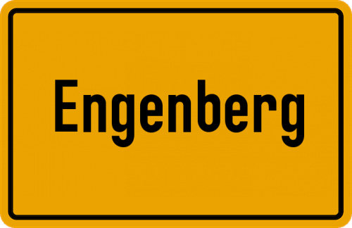 Ortsschild Engenberg