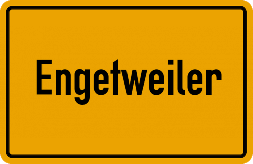 Ortsschild Engetweiler