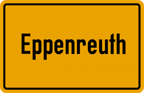 Ortsschild Eppenreuth