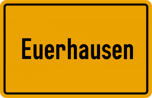 Ortsschild Euerhausen