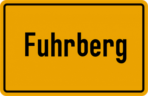 Ortsschild Fuhrberg
