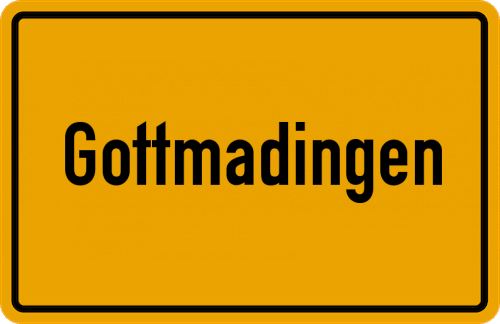Ortsschild Gottmadingen
