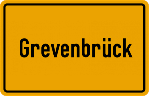 Ortsschild Grevenbrück