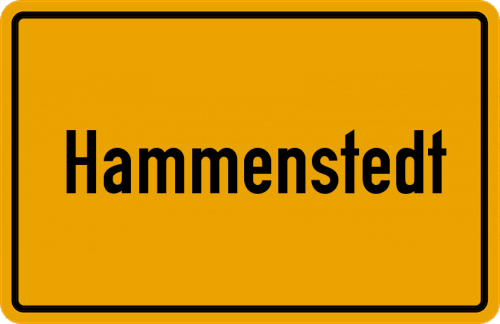 Ortsschild Hammenstedt