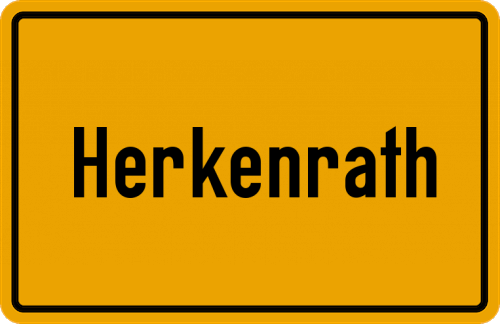Ortsschild Herkenrath, Siegkreis