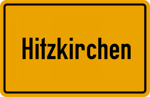 Ortsschild Hitzkirchen