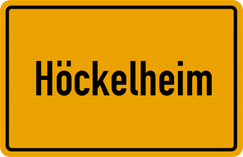Ortsschild Höckelheim