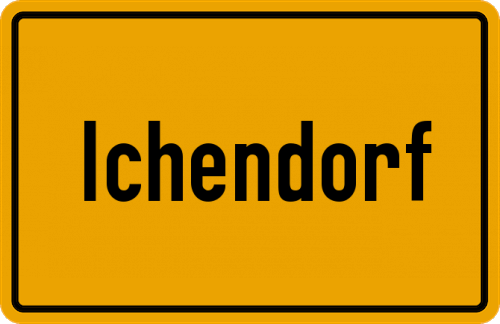 Ortsschild Ichendorf
