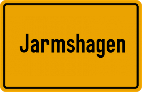 Ortsschild Jarmshagen