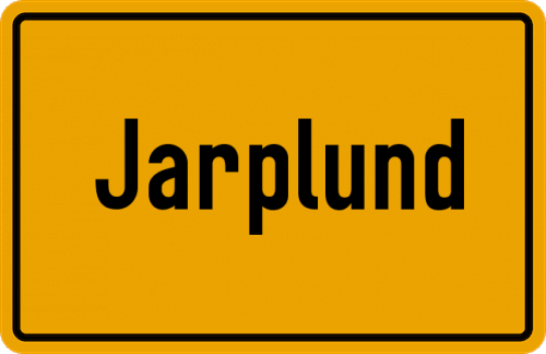 Ortsschild Jarplund