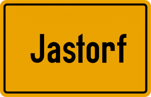 Ortsschild Jastorf