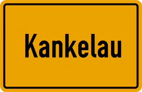 Ortsschild Kankelau