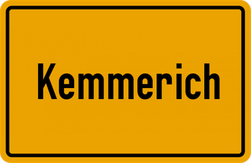 Ortsschild Kemmerich
