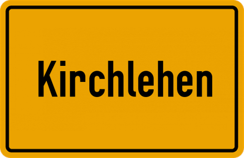Ortsschild Kirchlehen