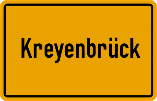 Ortsschild Kreyenbrück