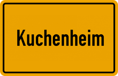 Ortsschild Kuchenheim
