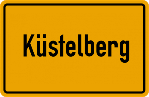 Ortsschild Küstelberg