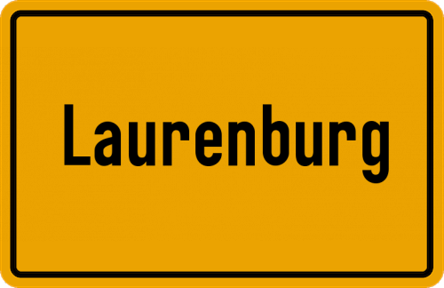 Ortsschild Laurenburg