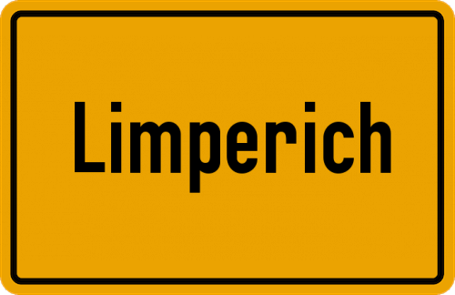 Ortsschild Limperich