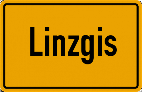 Ortsschild Linzgis