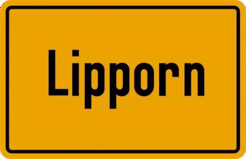 Ortsschild Lipporn