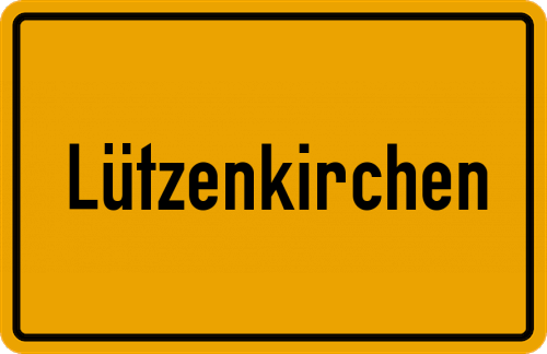 Ortsschild Lützenkirchen