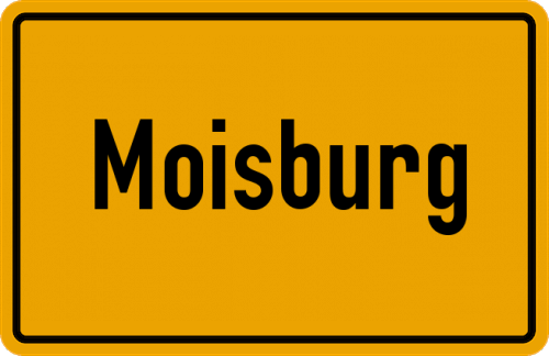Ortsschild Moisburg