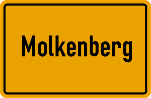 Ortsschild Molkenberg