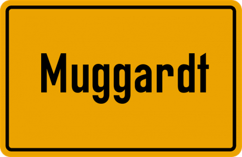 Ortsschild Muggardt