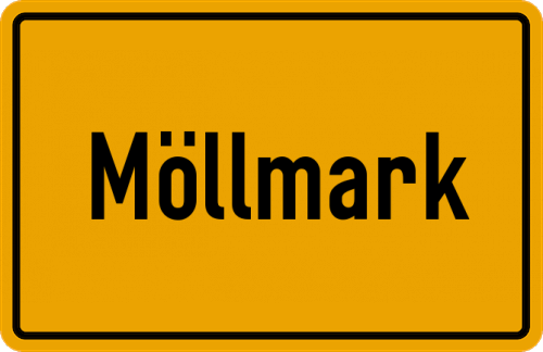 Ortsschild Möllmark