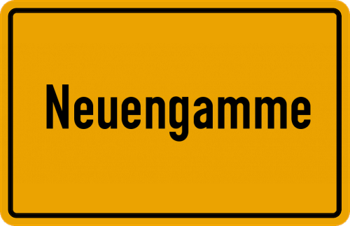 Ortsschild Neuengamme