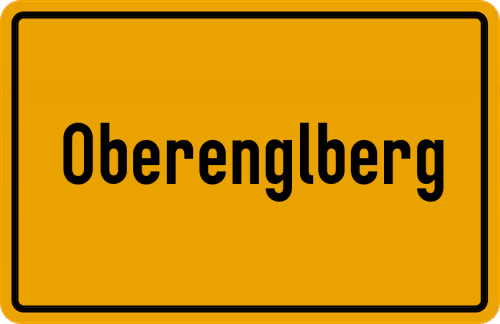 Ortsschild Oberenglberg