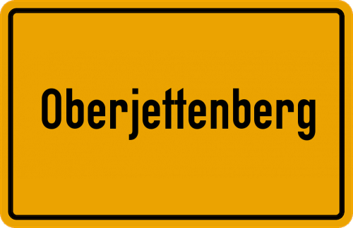 Ortsschild Oberjettenberg