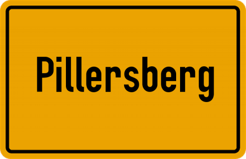 Ortsschild Pillersberg