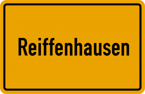 Ortsschild Reiffenhausen