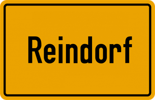 Ortsschild Reindorf