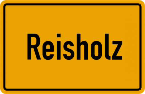 Ortsschild Reisholz