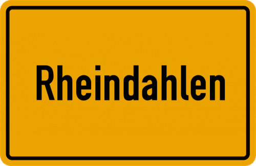 Ortsschild Rheindahlen