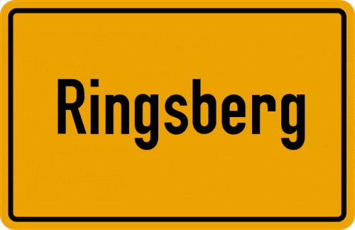 Ortsschild Ringsberg