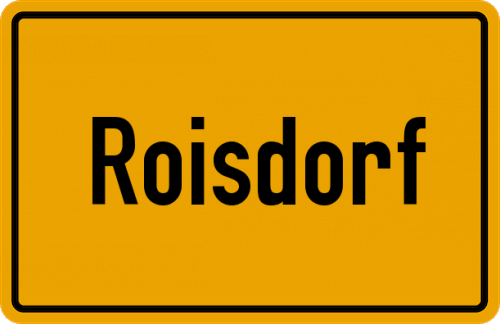 Ortsschild Roisdorf