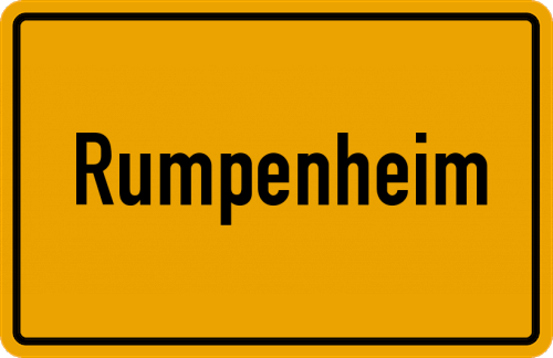 Ortsschild Rumpenheim