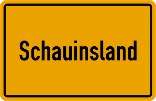 Ortsschild Schauinsland