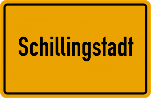 Ortsschild Schillingstadt
