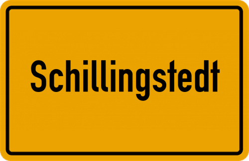 Ortsschild Schillingstedt